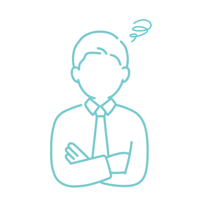 頭を悩ませる担当者