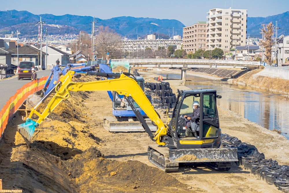 河川土木工事